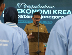 Dorong Kemandirian dan Inovasi, Bupati Bojonegoro Kukuhkan Komite Ekonomi Kreatif 2025