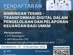 Bimtek Transformasi Digital untuk UMKM Dibuka, Pemkab Bojonegoro Fasilitasi Pendaftaran di CFD