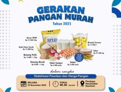 Operasi Pasar Murah Pemkab Bojonegoro Hadir di Kasiman Sediakan Pangan Terjangkau