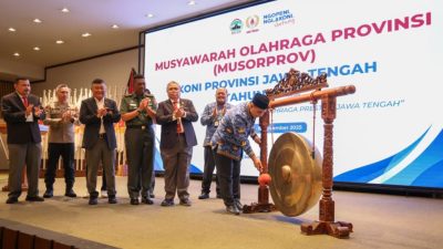 Wagub Taj Yasin Minta KONI Dongkrak Prestasi Olahraga Jateng