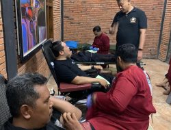 SH Terate Cabang Bojonegoro Gelar Donor Darah Rutin di Padepokan