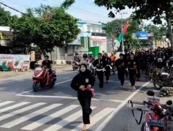 250 Siswa SH Terate Ranting Kota Bojonegoro Jalani Prosesi Pengambilan Sabuk Melalui Lari Kota 10 Kilometer