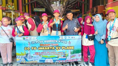 ISLAMIC TOUR TO JAKARTA BY PLANE 82 Siswa SD Plus Qurrota A’yun Ikuti Program Edukasi 3 Hari ke Ibu Kota