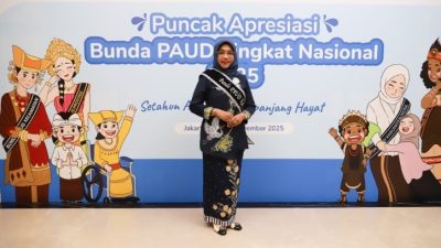 ‘Setahun Awal, Bekal Sepanjang Hayat’: Cantika Wahono Wakili Bojonegoro di Ajang Apresiasi Bunda PAUD Nasional
