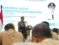 Rakerda UKS/M 2025 Digelar, Bupati Bojonegoro Tekankan Pentingnya Sekolah Sehat dan Berkualitas