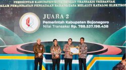 Pengadaan Transparan, Pemkab Bojonegoro Sabet Juara 2 E-Purchasing Award 2025