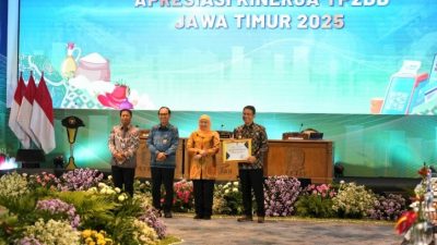 Bojonegoro Boyong Dua Penghargaan di HLM TPID–TP2DD–TP2ED Jawa Timur