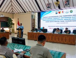 Hadapi Libur Nataru, Pemkab Bojonegoro Matangkan Koordinasi dan Perkuat Posko Terpadu
