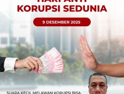 Ucapan Hari Antikorupsi Sedunia dari Ketua IWOI DPD Bojonegoro, Gunaidik: “Korupsi Berawal dari Korupsi Informasi”