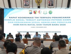 Kapolres Tegaskan Polres Bojonegoro Siap Amankan Natal dan Tahun Baru