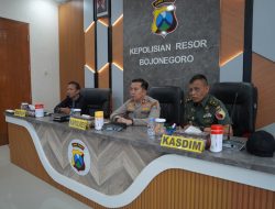 Jelang Nataru, Polres Bojonegoro Gelar Rakor Pengamanan Terpadu