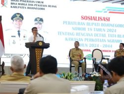 Sosialisasi RDTR Perkotaan, Bupati Bojonegoro Dorong Penataan Ruang yang Terarah dan Berkelanjutan