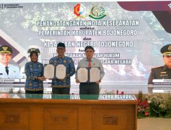 Dorong Tata Kelola Pemerintahan yang Transparan dan Akuntabel, Pemkab Bojonegoro Teken MoU dengan Kejaksaan Negeri