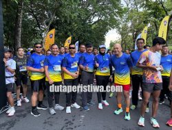Puncak HUT Satpam ke-45, Dirbinmas Polda Bali Lepas Ratusan Peserta Security Fun Run