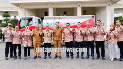 Pertama Kali, Tugu Tirta Terima Bantuan CSR Truk Tangki dari Bank Jatim Untuk Layanan Masyarakat Kota Malang