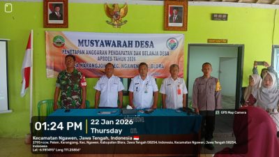 Musdes Penetapan APBDes Karangjong 2026 Digelar, Anggaran Mengalami Penurunan Signifikan