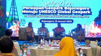 Matangkan Langkah, Pemkab Gelar Sarasehan Geopark Bojonegoro Menuju UNESCO Global Geopark