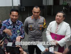 Wali Kota dan Kapolresta Malang “Sapa Gereja”, GKJW Jadi Transit 1.000 Jamaah Mujahadah Kubro 1 Abad NU