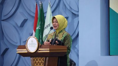 Dampingi Wakil Menteri Koperasi, Wakil Bupati Bojonegoro Hadir di Acara BMT NU Ngasem