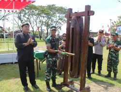 Dandim 0721/Blora Pimpin Penutupan TMMD Sengkuyung Tahap I di Desa Sumber