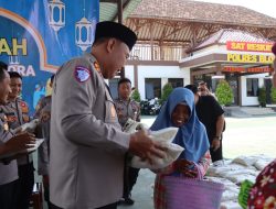Polres Blora Salurkan 896 Paket Zakat Fitrah Anggota Kepada Warga Kurang Mampu hingga Pondok Pesantren