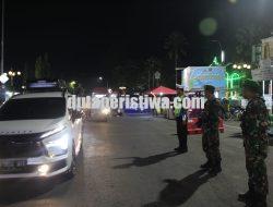 Personel Kodim 0721/Blora Perketat Pengamanan Arus Mudik dari Pospam Jati Kusuma Cepu