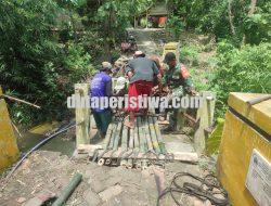 Pembangunan Jembatan Garuda di Dukuh Wotrangkul Desa Klopoduwur Blora Segera Dimulai