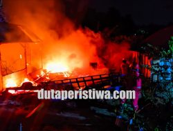 Rumah Warga Karangboyo Cepu Ludes Terbakar, Kerugian Ditaksir Rp40 Juta
