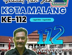 Kabiro Malang Raya Duta Peristiwa, Yuni Ektanta Ucapkan Selamat HUT ke-112 Kota Malang