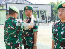 Periode 1 April 2026, 52 Prajurit Kodim Bojonegoro Naik Pangkat