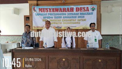 Transparansi APBDesa 2025, Pemdes Manukan Libatkan Warga dan Dorong Budaya Kelola Sampah