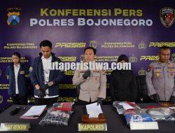 Polres Bojonegoro Ungkap Dua Kasus Curanmor, Dua Pelaku Diamankan