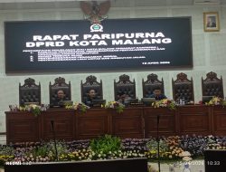 DPRD Kota Malang Gelar Paripurna, Wali Kota Sampaikan Penjelasan 4 Ranperda Strategis