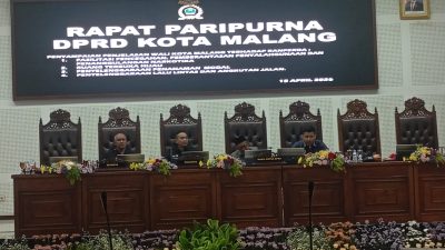 DPRD Kota Malang Gelar Paripurna, Wali Kota Sampaikan Penjelasan 4 Ranperda Strategis