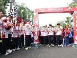 Jalan Santai PMI Bojonegoro Berlangsung Penuh Semangat, Dihadiri Bupati hingga Jajaran Forkopimda