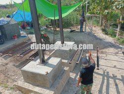 TNI Bersama Rakyat Percepat Pembangunan Jembatan Gantung Garuda di Blora