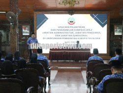 Tegaskan Tak Ada Jual Beli Jabatan, Bupati Lantik 191 Pejabat