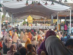 Wujud Rasa Syukur, Warga Desa Ngrojo Meriahkan Tradisi Sedekah Bumi