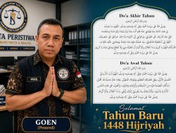 Pemred Duta Peristiwa Ajak Masyarakat Jadikan Tahun Baru 1448 Hijriyah Sebagai Momentum Muhasabah