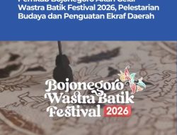 Pemkab Bojonegoro Akan Gelar Wastra Batik Festival 2026, Pelestarian Budaya dan Penguatan Ekraf Daerah