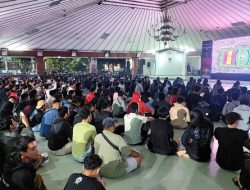 Warga Antusias Nobar Final Piala Dunia 2026 di Pendopo Malowopati Bojonegoro