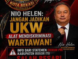 IWO Indonesia DPD Kota Bekasi Angkat Bicara, Nio Helen: Jangan Jadikan UKW Alat Mendiskriminasi Wartawan