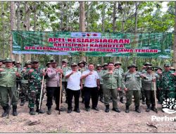 Perhutani KPH Kebonharjo Siaga Hadapi Musim Kemarau, Gelar Apel Antisipasi Karhutla Bersama Stakeholder