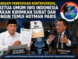 Tanggapi Pernyataan Kontroversial, Ketua Umum IWO Indonesia Akan Kirimkan Surat dan Siap Temui Hotman Paris
