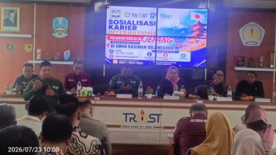 Sosialisasi Karier Internasional di SMKN Kasiman, Alfi Study Center Siapkan Generasi Muda Bojonegoro Raih Peluang Kerja di Jepang