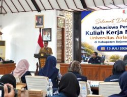 Perkuat Kolaborasi, Bupati Bojonegoro Sambut 200 Mahasiswa Universitas Airlangga yang Akan Gelar KKN
