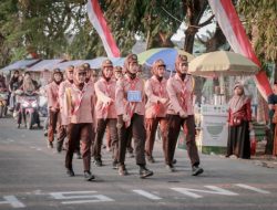 Sambut HUT Ke-81 RI di Purwosari-Bojonegoro, Kemeriahan dan Semangat Gerak Jalan Bangun Kebersamaan