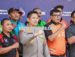 Kapolresta Malang Kota Rangkul 35 Komunitas Driver Ojol, Perkuat Sinergi Jaga Kamtibmas dan Kelancaran Lalu Lintas