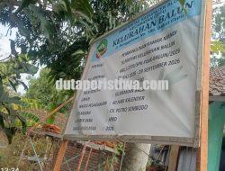 Pengawas Tak Dicantumkan, Proyek di Kelurahan Balun Disorot