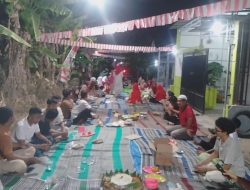 Semangat Persatuan Menggema di Lorong 27, Warga RT 01 RW 06 Tambakromo Gelar Malam Tirakatan